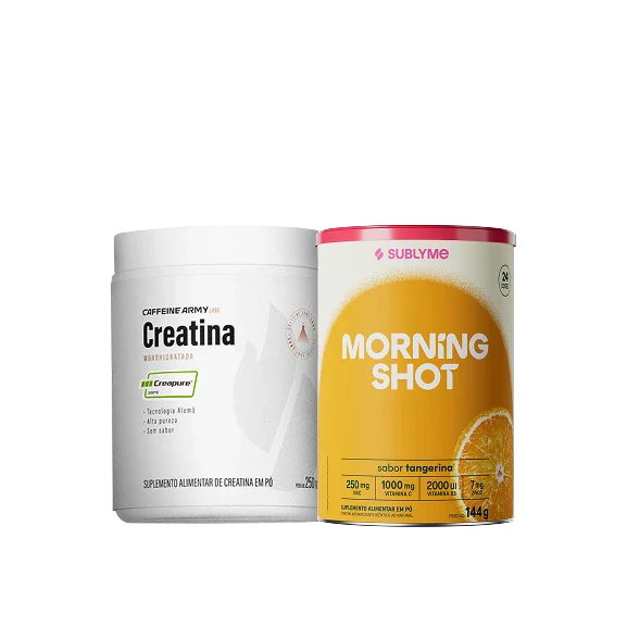 Creatina e Morning Shot