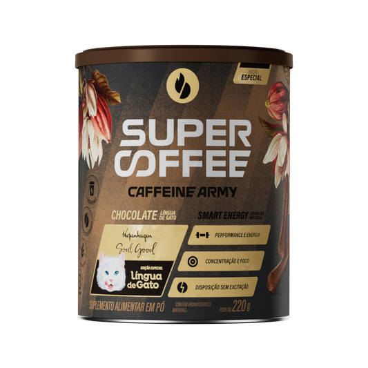 SuperCoffee Chocolate Língua de Gato 220g