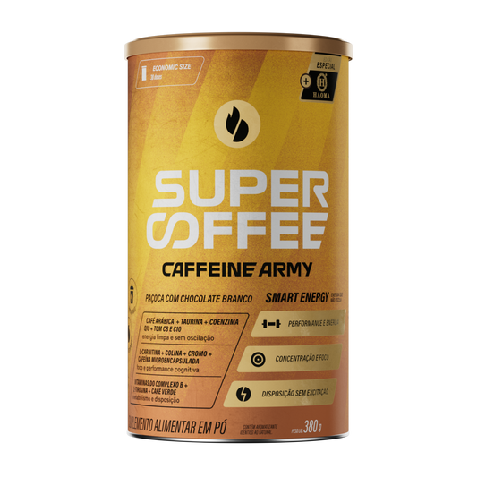 SuperCoffee Paçoca com Chocolate Branco 380g